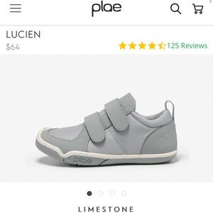 PLAE Lucien Sneakers - Limestone - Sz 2